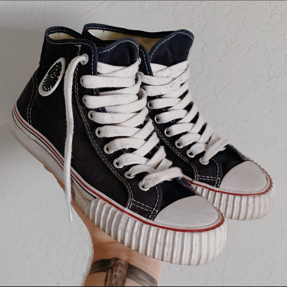 Navy blue P.F. Flyers